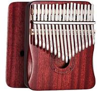 Kalimba Thumb Piano 17 Keys Finger piano (Wine red)