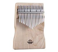 Kalimba Thumb Piano 17 Keys, Known As Mbira Portable Musical Instrument With Tuning Hammer And Study Instruction, For Kids Adult Beginners,Birthday Gift,C