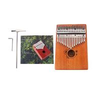Kalimba Thumb Piano 17 Keys Wood Pianos Portable Pocket Finger Musical Instrument Enduring Musical for All Ages Relaxation