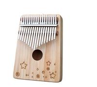 Kalimba Thumb Piano 17 Note Kalimba With Solid Pine Pick For Beginners(9)