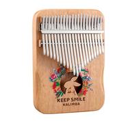 Kalimba Thumb Piano 21 Keys/17Keys Finger Piano Portable Musical Instrument for Beginners, Music Gifts for Music Lovers (Bunny, Large)