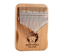Kalimba Thumb Piano 21 Keys/17Keys Finger Piano Portable Musical Instrument for Beginners, Music Gifts for Music Lovers (Deer, Large)