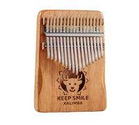 Kalimba Thumb Piano 21 Keys/17Keys Finger Piano Portable Musical Instrument for Beginners, Music Gifts for Music Lovers (Deer, Small)