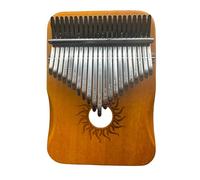 Kalimba Thumb Piano, 21 Keys, Musical Gift Set with Tune Hammer, Music Book, Carrying Bag