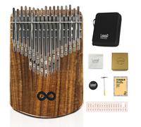 Kalimba Thumb Piano 42 Keys Finger Piano Portable Mbira Musical Instruments with Tuning Hammer and Study Instruction Fun Music Gifts for Adults Kids Beginners Professional Solid Acacia Wood