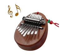 Kalimba Thumb Piano 8 Keys - Portable Mini Size Musical Instruments Solid Wood Gift for Kids and Piano Beginners Professional (Mini Size)