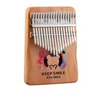 Kalimba Thumb Piano - Animal Series, Hollow Box Design, 17/21 Keys Mahogany Wood Finger Piano Keyboard, Ideal for Beginner Children Adults(B,17Key)