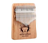 Kalimba Thumb Piano - Animal Series, Hollow Box Design, 17/21 Keys Mahogany Wood Finger Piano Keyboard, Ideal for Beginner Children Adults(C,17Key)