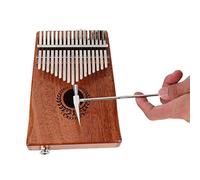 Kalimba Thumb Piano, C tune 17 keys with Hammer kalimba Set, EQ 5.43x7.28x1.38in for Beginners for professionals for teaching supplies for stage performance