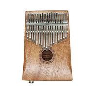 Kalimba Thumb Piano C tuning Kalimba Thumb Piano 17 Keys Mahogany Wood for Students Beginners for Kids Adult Beginners(Brown2)