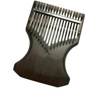 Kalimba Thumb Piano，Finger Piano，Portable Mbria 17-note Thumb Piano Finger Piano Kalimba African Musical Instrument Ebony Material