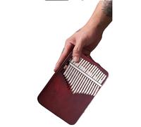 Kalimba Thumb Piano,Finger Piano,Portable Mbria 17 Or 21 Key Kalimba Professional Thumb Piano Solid Wood Veneer Purpleheart Carlimba Finger Piano Keyboard(17)