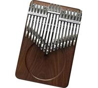 Kalimba Thumb Piano，Finger Piano，Portable Mbria Chromatic Kalimba 34 Key C Tone Black Walnut Double Layer Thumb Piano Portable Kalimbas Musical