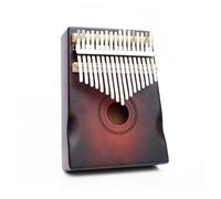 Kalimba Thumb Piano，Finger Piano，Portable Mbria Portable 17-tone Handguard Five-finger Piano Finger Piano Beginner Instrument(3)