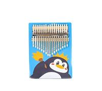 kalimba Thumb Piano Kalimba Finger Piano 17 Tone Solid Wood Thumb Piano (Color : 17 tone Blue)