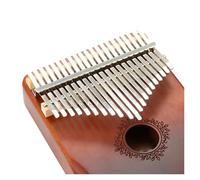Kalimba Thumb Piano Kalimba Thumb Piano With Leaf Pattern Wooden Finger Portable Instrument Suitable For Beginners 21 Keys(21 Keys)