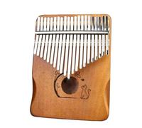 Kalimba Thumb Piano Kalimba Thumb Piano Wooden Finger Portable Musical Instrument For Beginners(Brown)