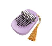 Kalimba Thumb Piano Medio 8 Tonos Pulgar Piano Kalimba Mini Dedo Piano Kabalin for Kids Adult Beginners(Purple)