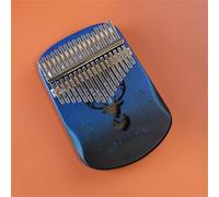 Kalimba Thumb Piano Mini Thumb Piano Kalimba 17 Tone Fifth Finger Piano Musical Instrument for Kids Adult Beginners(3)