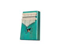 Kalimba Thumb Piano Music Lovers Playing Accessories Piano Gift Piano Accessories Birthday Festival Gifts Keyboard Piano Thumb Piano Hammer Percussion Instrument Suitable For Beginners(Green)