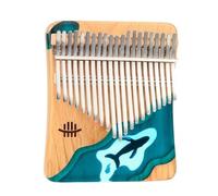 Kalimba Thumb Piano Music Lovers Playing Accessories Piano Gift Piano Accessories Birthday Festival Gifts Keyboard Piano Thumb Piano Hammer Percussion Instrument Suitable For Beginners(21 KEYS TYPE A)