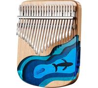 Kalimba Thumb Piano, Portable 21 Keys Finger Piano Musical Instruments Gift for Kid Adult Beginners Professional
