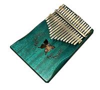 Kalimba Thumb Piano Protable Finger Piano Butterfly 17 Keys C Tuning Kalimba Thumb Piano Mahogany Wood Musical Gift for Kids Adult Beginners