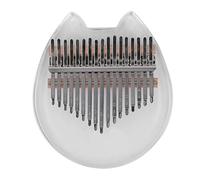 kalimba thumb piano Thumb Finger Piano 17 Key Acrylic Transparent Bear Pattern Board Easy Playing Kalimba Instrument thumb piano,sun mini thumb piano