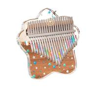 Kalimba Thumb Piano Thumb Piano 21 Tone Crystal Clear Acrylic Piano Kalimba for Kids Adult Beginners(1)