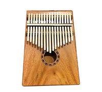 Kalimba Thumb Piano Thumb Piano Mahogany Wood Professional Portable Musical 17 Key Kalimba Thumb Piano Instrument for Kids Adult Beginners(B)