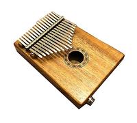 Kalimba Thumb Piano Thumb Piano Mahogany Wood Professional Portable Musical 17 Key Kalimba Thumb Piano Instrument for Kids Adult Beginners(A)