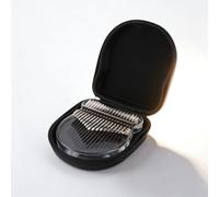 Kalimba Thumb Piano Transparent Acrylic Kit 17 Key Beginner Music Instrument with Bag