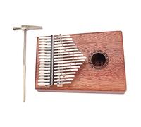 Kalimba Wood Thumb Piano Portable 17 Keys Kalimba For Kids Adults & Beginners Finger Piano With Tuning Hammer