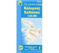 Kalimnos 1:25.000 topographic map - South Aegean, Dodecanese
