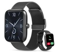 KALINCO Smart Watch Women [2 Bands, 44mm case] 1.83" Alexa Fitness Tracker, Heart Rate, Sleep, Stress & SpO2 Monitor, IP68 Waterproof Smartwatch, Make/Answer Calls, Compatible with iOS & Android