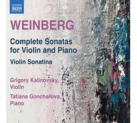 Kalinovsky/Goncharova - WEINBERG: COMPLETE SONATAS FOR VIOLIN AND PIANO
