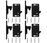 KALIONE 4 Pack RV Drawer Latches and Catches, Pull Force Cabinet Doors Push to Close Latch RV Cabinet Door Replacement Latch for Camper, Home, Kitchen, Bathroom, Office
