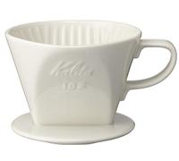 Kalita 102 Ceramic Dripper Coffee Dipper, White