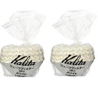 Kalita 2 X : Wave Series Wave Filter 155 [1-2 Persons] White, 100 Sheets # 22213 (Japan Import)