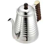 Kalita 52073 Wave 1L Stainless Steel Drip Kettle, Pot, 1000, Silver