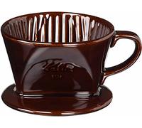 Kalita Ceramic Coffee Dripper 101 Lotto Brown # 01003