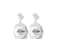 Kalita Twin Pack 22212 Wave Filters, 185, Pack of 200 Total, White (Japan Import)