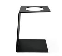 Kalita Wave Compact for Featherweight Stainless Steel Coffee Maker Accessory Metal Pour-Over Coffee Dripper Stand Having Drip Tray - Hand Brewed Filter for Holder (17. x 13. x 9. cm Black)