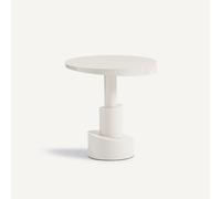 Kalix Lacquered Side Table oatmeal