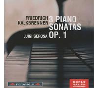 Luigi Gerosa - 3 Piano Sonatas Op 1 [New CD]
