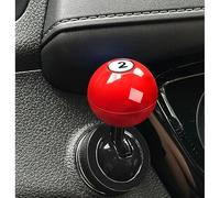 KALLAK 1-Button Starter Button Cover, Metal Push Start Accessories, Car Starter Buttons Rocker, Ball-Bar Automotive One-Touch Accessorie (Red)