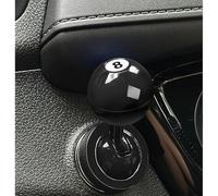KALLAK 1-Button Starter Button Cover, Metal Push Start Accessories, Car Starter Buttons Rocker, Ball-Bar Automotive One-Touch Accessorie (Black)