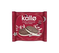 Kallo 2 Dark Chocolate Rice Cakes 33g (Pack of 30) 133914