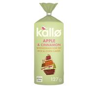 Kallo Apple & Cinnamon Corn & Rice Cakes, Vegan, Gluten Free 1 x 127g