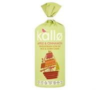 Kallo Apple & Cinnamon Wholegrain Rice & Corn Cakes 127g